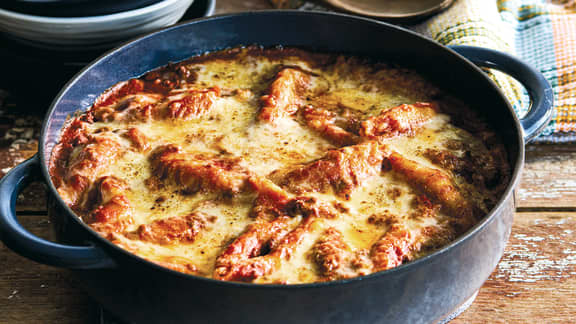 Jeudi : Coquilles au bœuf et à l’oignon