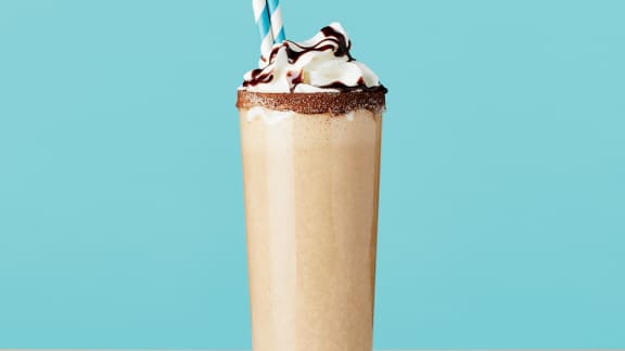 Lait frappé au moka