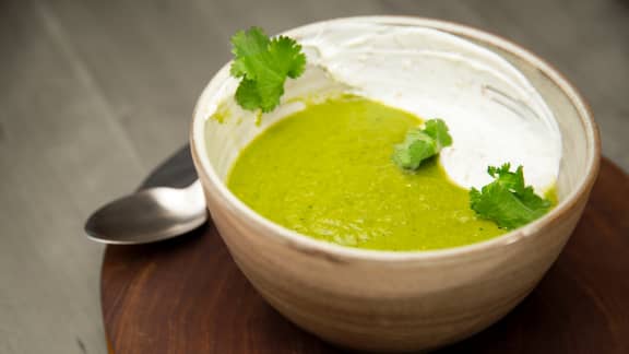 Mercredi : Gaspacho vert