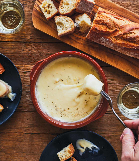 Fondue express aux fromages québécois