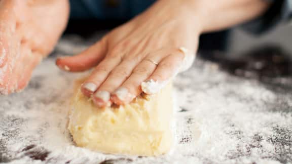 Façonner le beurre manié
