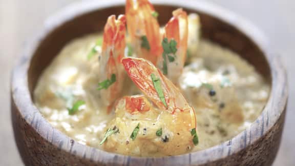 crevettes santé épicées