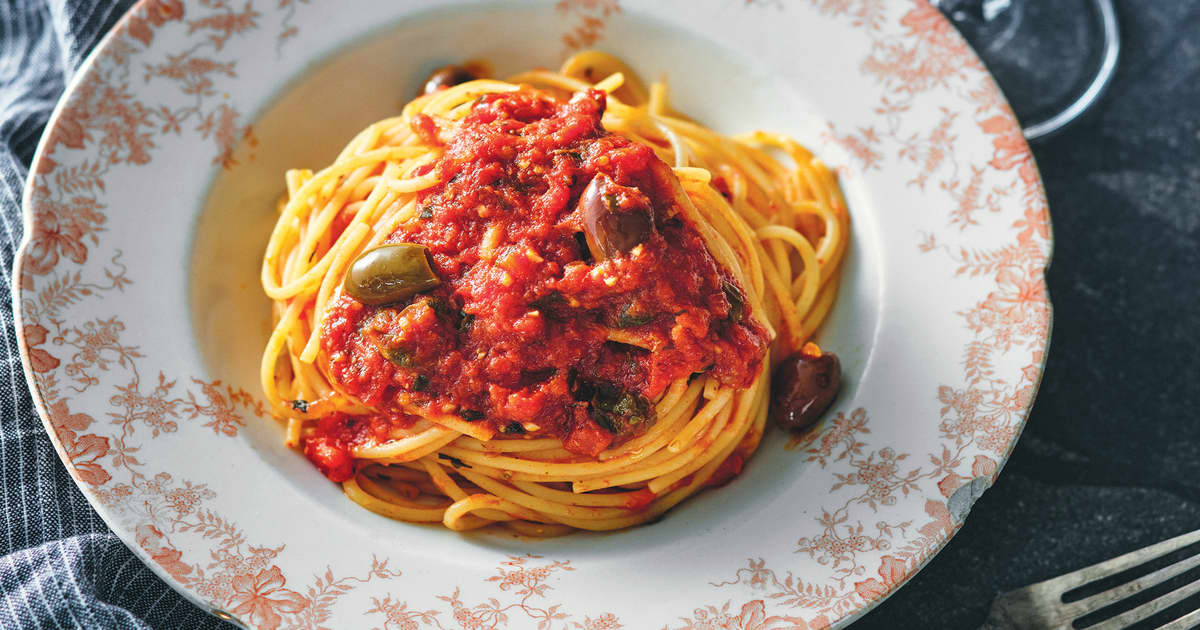 Recette Spaghettis sauce tomate à l'Italienne