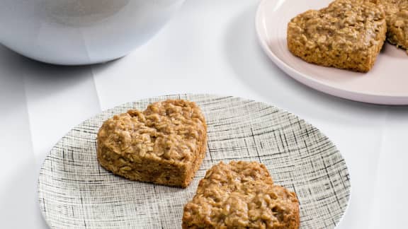 Biscuits rapides à l’avoine et aux bananes