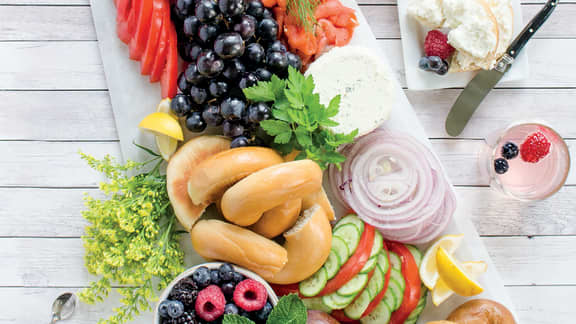 Samedi midi : Plateau de bagels