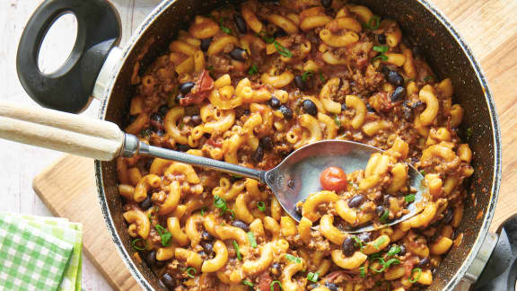 One-pot chili macaroni