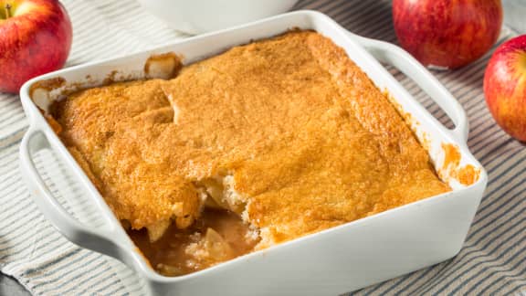 Pouding chômeur aux pommes
