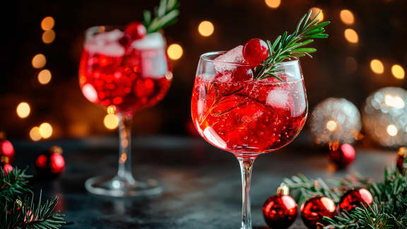 Punch de Noël alcoolisé