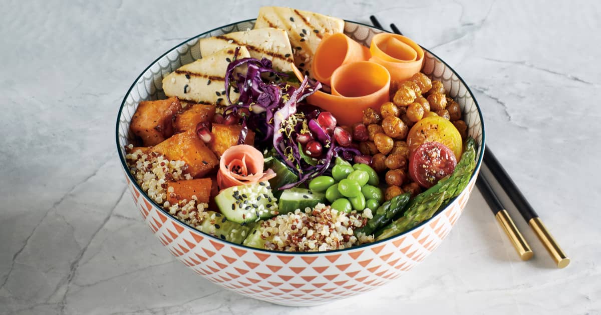 Recette végétarienne - Salade de lentilles froides - menu-vegetarien