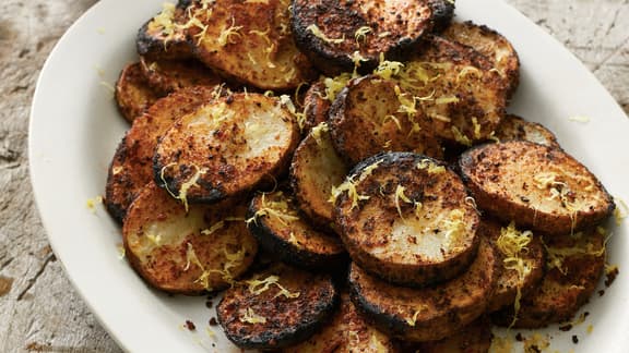 Brochettes de pommes de terre à l'arménienne