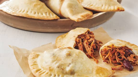 Empanadas au porc et à la bière