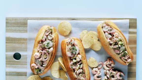 Vendredi : Guédille aux crevettes de Matane