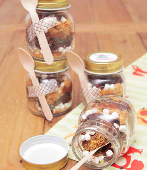 Gâteau en pot