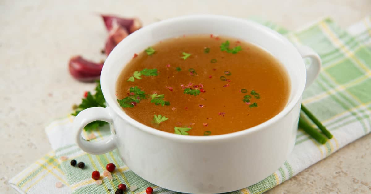Recette de bouillon d'o de boeuf | Zeste