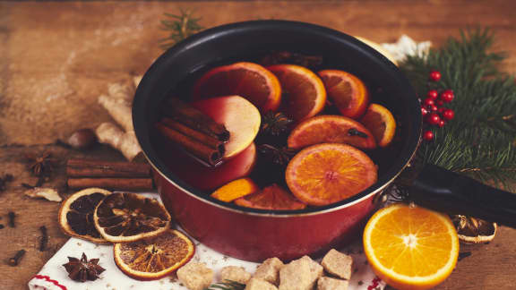 Vin chaud épicé