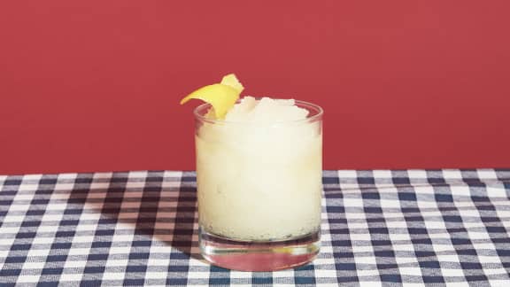 Limonade glacée au bourbon