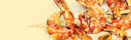 Crevettes grillées au BBQ