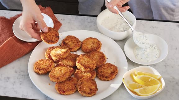 Vendredi : Croquettes de saumon