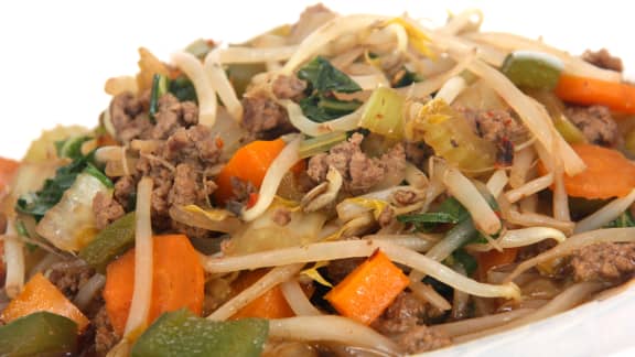 Chop suey au boeuf
