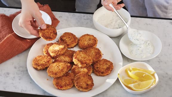 Conserve de saumon : Croquettes de saumon