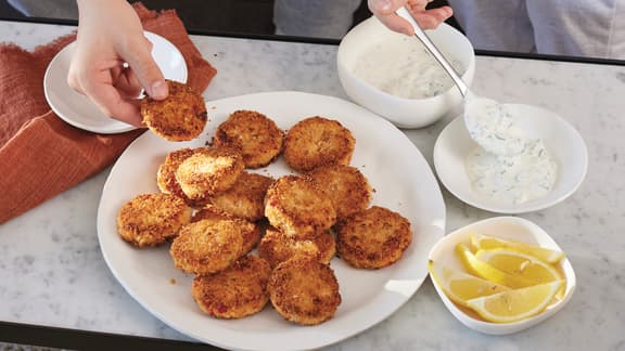 Croquettes de saumon