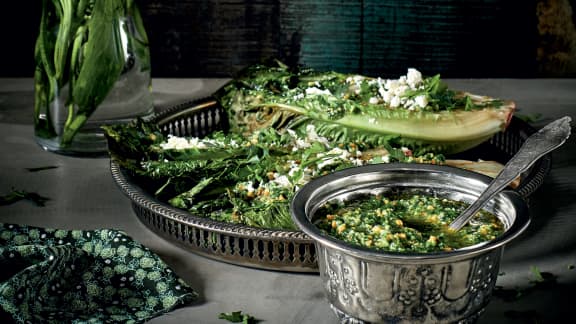 Pesto de roquette aux amandes