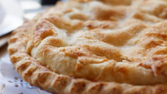 Tarte aux pommes d'antan