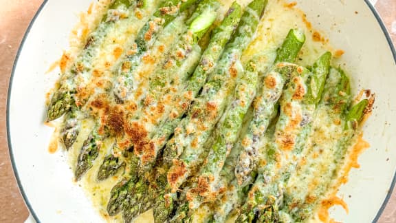 Gratin d'asperges