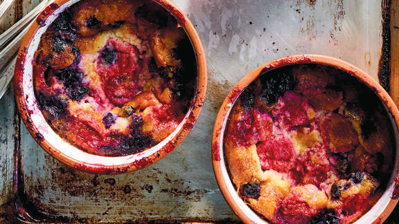 Clafoutis aux petits fruits