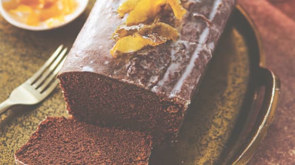 Gâteau pain d’épice érable, gingembre et citron
