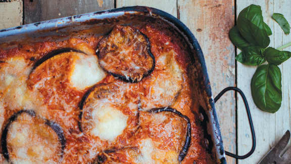 Aubergines parmigiana