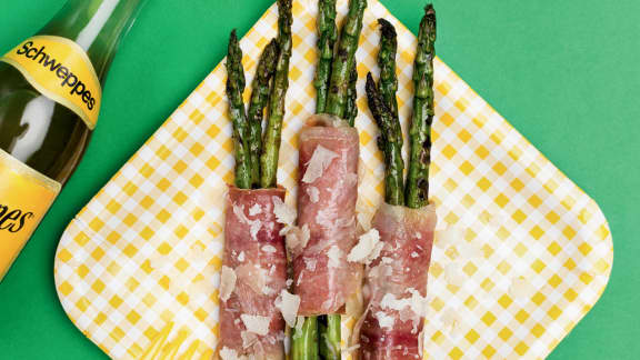 Asperges au jambon serrano