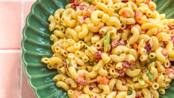 Lundi : Salade de macaroni réinventée
