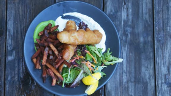 Fish and chips à la Bristol du Corsaire