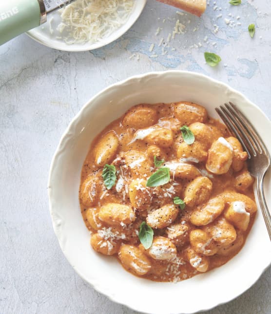 Gnocchis crémeux au tofu crémeux