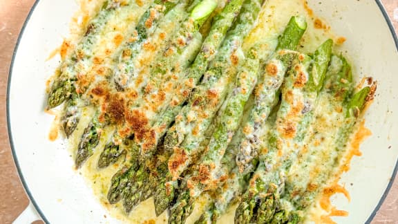 Mardi : Gratin d'asperges