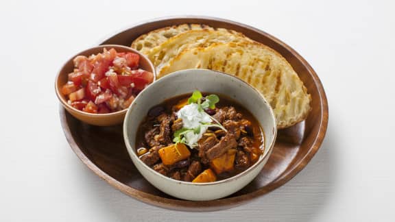 Scorpion (23 octobre - 21 novembre) : Chili au bœuf et à la courge