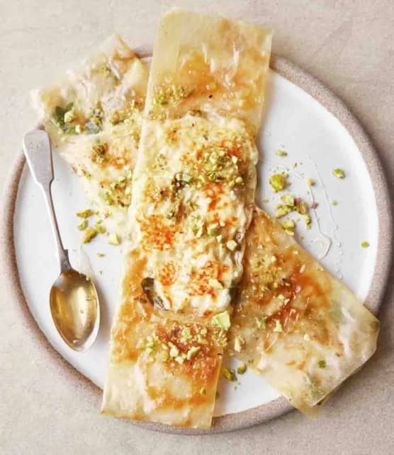 Chaussons feuilletés à la feta