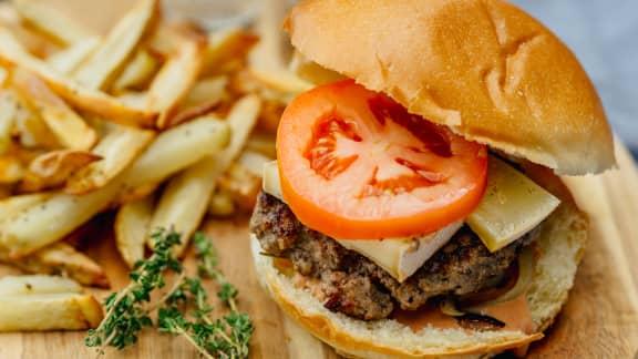 Vendredi : Burger de veau d'Arnaud