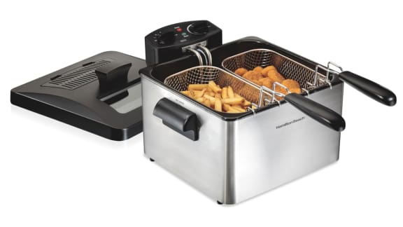 Hamilton Beach Friteuse avec 2 paniers à frire