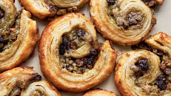 Danoises raisins et pistaches