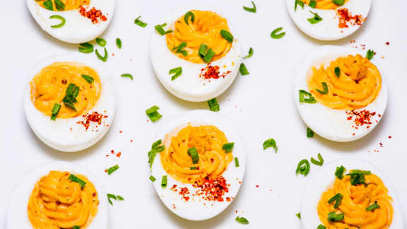 Oeufs mimosa