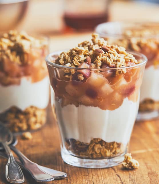 Parfait façon tarte aux pommes