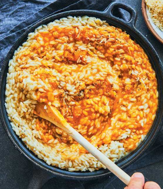 Risotto à la courge musquée