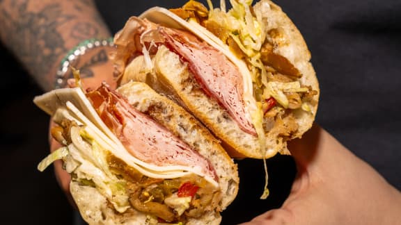 Lundi : Sandwich Philly Hoagie du Bossa