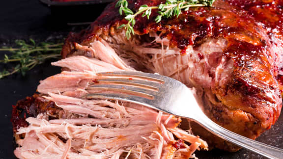 Mardi : Porc effiloché à la Mijoteuse (le meilleur)