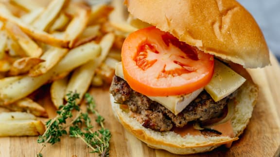 Burger de veau d'Arnaud