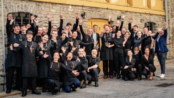 Guide Michelin Québec : la réaction touchante de Tanières3 en découvrant qu'ils obtiennent 2 étoiles