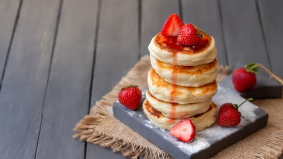 Pancakes japonais ultramoelleux