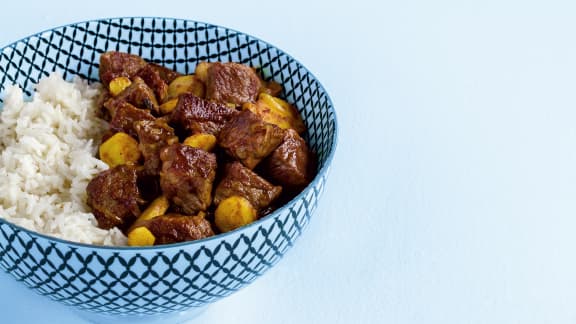 Mercredi : Sauté de boeuf au tamarin